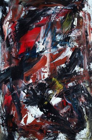 FORMICHETTI SILVIO (Pratola Peligna 1969) "Senza titolo" Olio su tela cm. H:...