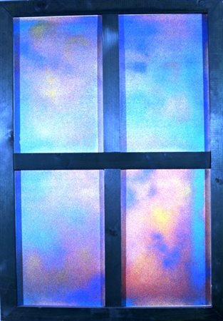 FESTA TANO (Roma 1938 - Roma 1988) "Finestra" 1985 Stampa multipla cm. H:...