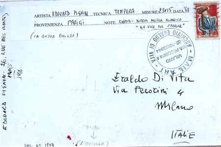 PIGNON EDUARD (Bully 1905 - Parigi 1992) " " Retro