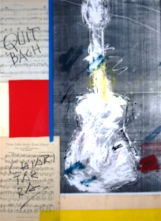 CHIARI GIUSEPPE (Firenze 1926 - Firenze 2007) "Quit Bach" anni '90 Tecnica...