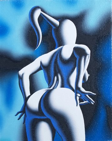 KOSTABI MARK (Los Angeles 1960) "The motivator" 2000 Olio su tela cm. H:...