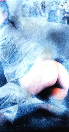 ROTELLA MIMMO (Catanzaro 1918 - Milano 2006) "Senza titolo" 1972 Effacage su...