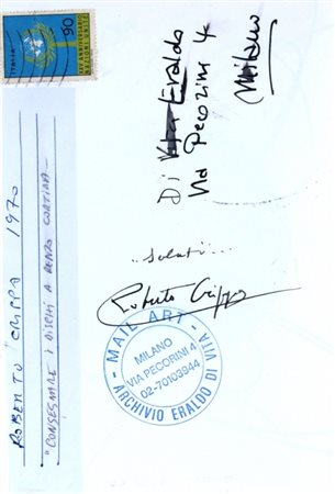 CRIPPA ROBERTO (Monza 1921 - Bresso 1972) " " Retro