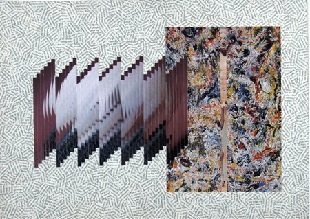 KOLAR JIRI (Protovin 1914 - Praga 2002) "Senza titolo" 1979 Collage su...