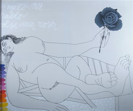 POZZATI CONCETTO (VÃ² Vecchio 1935) "14 Agosto 1968, Pablo Colse una rosa (da...