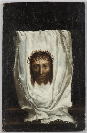 "Veronica" olio su tavola, sec.XVIIIcm.39x25