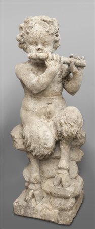 Dio Pan in pietra, sec, XIXh.cm.89