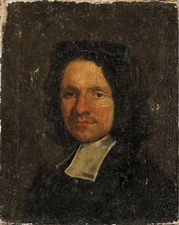 "Ritratto di prelato" olio, inizi sexc.XVIIIcm. 51x40