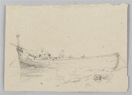 AGOSTINO FOSSATI (1830-1904) Cartella contenente 10 disegni non firmati...