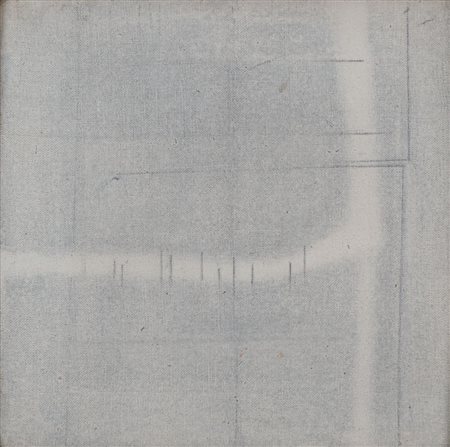 BICE LAZZARI Venezia 1900 - Roma 1981 Studio 1965 Tempera su tela cm 25 x 25...