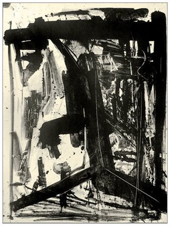 EMILIO VEDOVA 1919 - 2006 Ancora Spagna 2 1972 Litografia es. prova. Firma in...