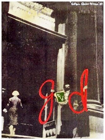 ALAIN ARIAS-MISSON 1938 Senza titolo 1969 Carte colorate, collage e scrittura...