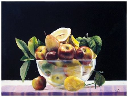 BENIAMINO CICCOTELLI 1937 Senza titolo 2008 Olio su tela 50 x 70. Firma in b....