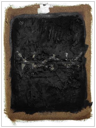 ARTURO CARMASSI 1925 Rilievo 1994 T.m. su cartone 39 x 29. Firma e data in b....