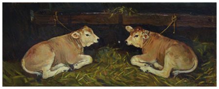 MARIO TAMBURINI Casciana Terme 1914 – Casciana Terne 1989 Vitellini nella...