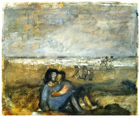 MARIO MARCUCCI Viareggio 1910 – Viareggio 1992 Senza titolo (I 2 amanti) 1947...