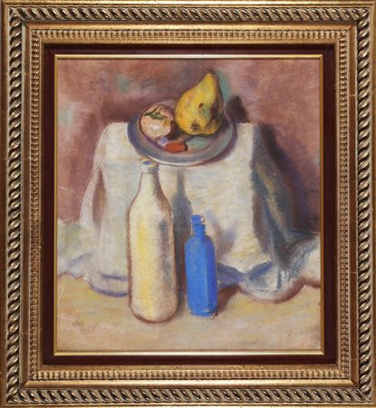 GAROSIO OTTORINO (1904 - 1980) Natura morta. Pastello su carta. Cm 44,00 x...