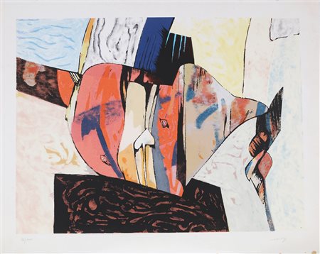 DOVA GIANNI (1925 - 1991) Senza titolo. Litografia. Cm 80,00 x 60,00. 25/100....