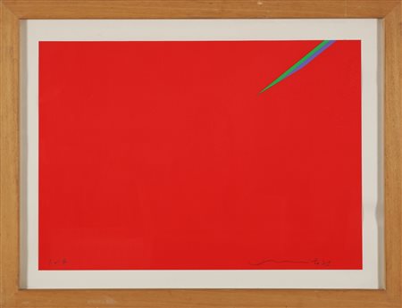 CHIN HSIAO (n. 1935) Senza titolo. 1976. Serigrafia. Cm 70,00 x 50,00....