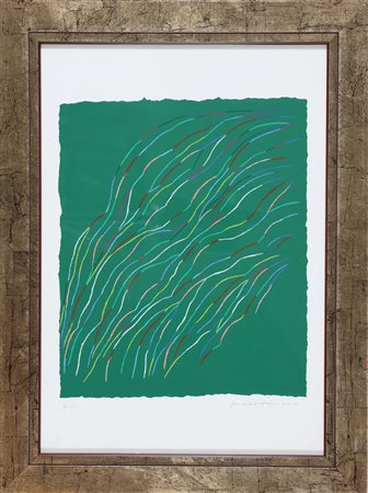 DORAZIO PIERO (1927 - 2005) Senza titolo. Serigrafia. Cm 35,00 x 50,00. H.c....