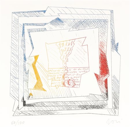 AUTORI VARI Lotto composto da n. 7 grafiche. Grafica. Cm 22,00 x 22,00. M....