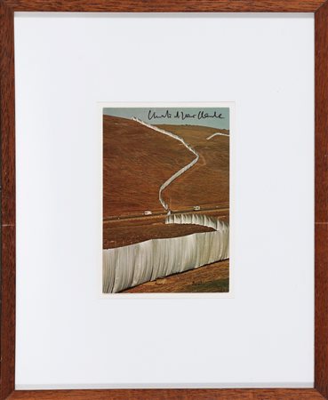 CHRISTO' (n. 1935) & JEANNE-CLAUDE (1935 - 2009) Running Fence, Sonoma and...