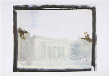 GALIMBERTI MAURIZIO (n. 1956) Neue Wache Vision. Pigmenti su Cartoncino...