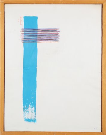 TORNQUIST JORRIT (n. 1938) Senza titolo. 1991. Tecnica mista su carta. Cm...