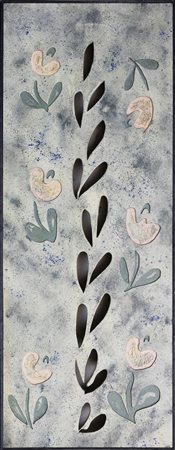 EMBLEMA SALVATORE (1929 - 2006) Senza titolo. 1986. Terre vesuviane ed...