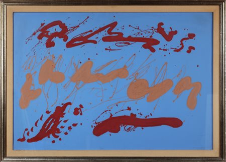 TURCATO GIULIO (1912 - 1995) Senza titolo. 1973. Acrilico su tela. Cm 100,00...