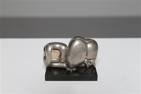 BERROCAL MIGUEL ORTIZ (1933 - 2006) Mini Zoraida. 1969. Metallo. Cm 7,80 x...