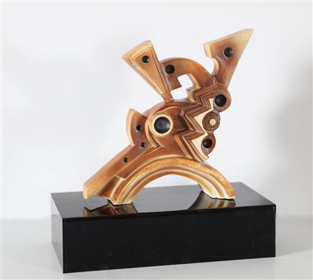 MASTROIANNI UMBERTO (1910 - 1998) Senza titolo. Plastica dura. Cm 24,00 x...