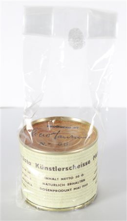 MANZONI PIERO (1963 - 2013) Merda d'artista. Multiplo. Cm 7,50 x 6,50....