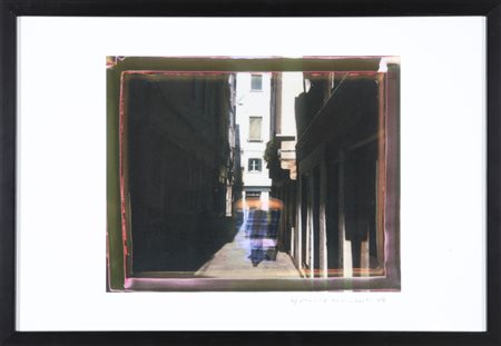 GALIMBERTI MAURIZIO (n. 1956) Magritte... Pigmenti su Cartoncino Cotone...