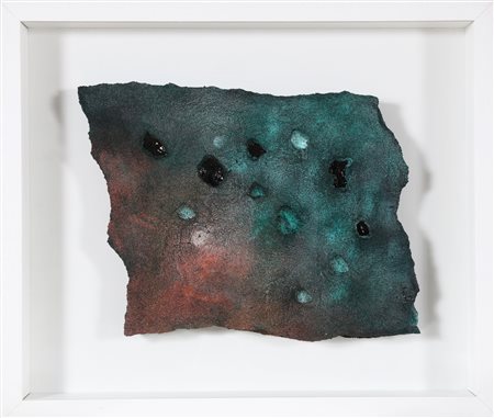 NUCARA RENZO (n. 1955) Reperto. 1994. Poliuretano e pigmenti.. Cm 46,00 x...