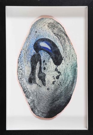 NUCARA RENZO (n. 1955) Reperto. 2002. Resine, pigmenti. Cm 30,00 x 50,00. Al...