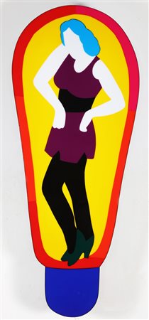 LODOLA MARCO (n. 1955) Lampadina. installazione luminosa. Cm 60,00 x 140,00 x...