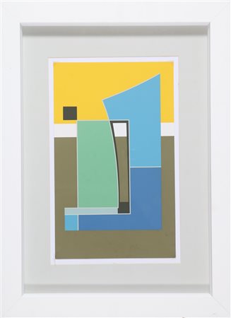 BADIALI CARLA (1907 - 1992) Variante n. 17 della composizione n.292/ 1943....