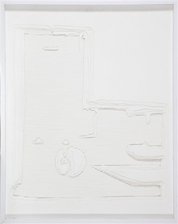 GRIBAUDO EZIO (n. 1929) Logogriphe Egl. XVIII. 1969. Tecnica mista su tavola....