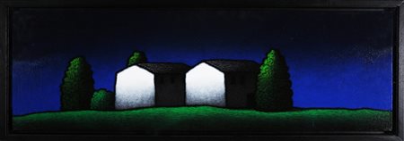 STEFANONI TINO (n. 1937) Senza titolo. 2014. Olio su tela . Cm 100,00 x...