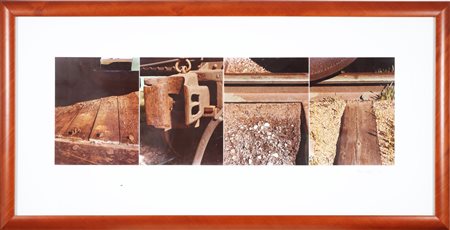 WOOD BRIAN (n. 1948) Senza titolo. 1979. Fotografia. Cm 110,00 x 35,00. Firma...