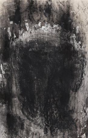 ARCANGELO (n. 1956) Senza titolo. 1990. Tecnica mista su tela. Cm 80,00 x...