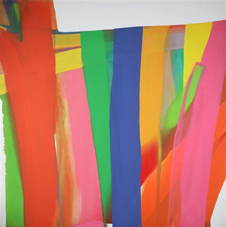 BRESSAN ITALO (n. 1950) Senza titolo. 1985. Acrilico su tela. Cm 180,00 x...