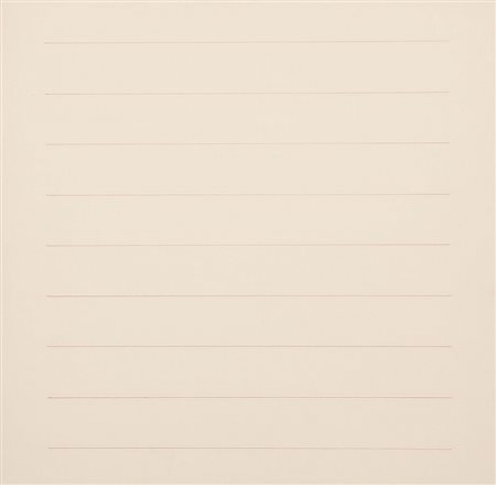 SANDRO DE ALEXANDRIS 1939, Rosa porpora orizzontale, 1975, Tecnica mista su...