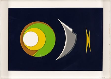 CARMELO CAPPELLO 1912 - 1996, Senza titolo, 1974, Plexiglass sovrapposti in...