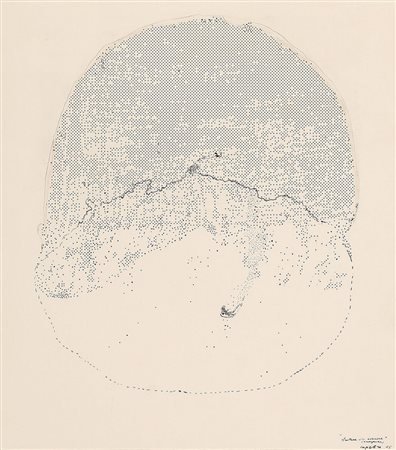 UGO LA PIETRA, 1938, Struttura in evasione (emergenze), 1965, Matita ed...