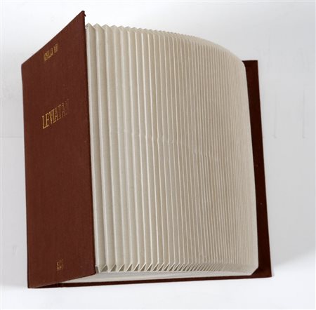 GISELLA MEO, 1936, Leviatan, 1978, Scultura in tessuto e cartone, cm. 28 x 58...