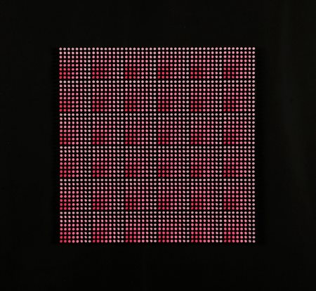 FRANCO COSTALONGA, 1933, Operazione QRA, 1977, Cilindri in rilievo su tavola,...