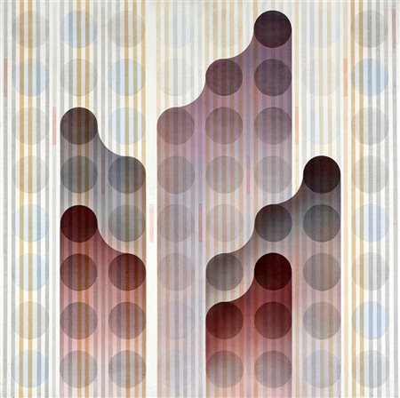 CARLO NANGERONI, 1922, Senza titolo, 1992, Acrilico su tela, cm. 92 x 92,...