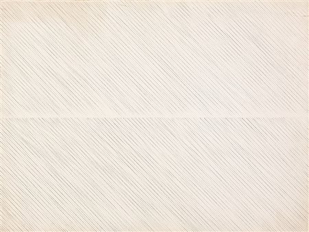 GOTTARDO ORTELLI, 1938 - 2003, Senza titolo, 1975, Matita su carta, cm. 56 x...